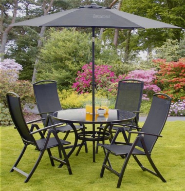4 seater aluminium furniture suite 321