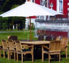 4, 6, 8 or 10 seater teak furniture suite 384