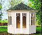 Hexagonal Log Cabin Summerhouse 591